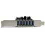 StarTech.com Adaptador tarjeta PCI Express de 7 puertos USB 3.0 (5Gbps) con perfil bajo o completo - 7 Total USB Port(s) - 7 USB 3.0 Port(s) - PC, Linux TARJETA PCI EXPRESS 7 PUERTOSUSB 3.0 PERFIL BAJO O COMPLETO
