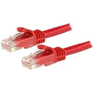 StarTech.com Cable de Red de 1.8m Rojo Cat6 UTP Ethernet Gigabit RJ45 sin Enganches – Cable for Dispositivo de red, Workstation, Hub – 10Gbit/s – Cable de conexión – Oro Conector chapado – CMG – 24 AWG – Rojo CABLE DE RED DE 1.8M ROJO CAT66 ETHERNET GIGABIT SIN ENGANCHES