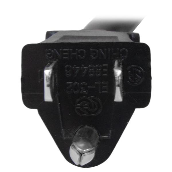 StarTech.com Cable PXT515C19146 de 1.8m (6 pies) de Alimentación de Servicio Pesado, Cable de Corriente NEMA 5-15P a C19, 15A 125V, 14AWG, Negro, UL - Para Router, Unidad de distribución eléctrica, Conmutador de red, Computador, Servidor - NEMA 5-15P / IEC 60320 C19 - 125 V AC / 15A - Negro - 1 Solamente CABLE DE 1.8M NEMA 5-15PA C19 SERVICIO PESADO CORRIENTE PC - Image 4