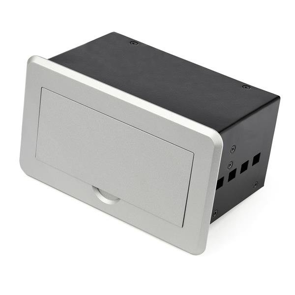 StarTech.com Gabinete BOX4HDECP2 de Conectividad de Audio y Video para Mesas de Conferencia - con Entradas HDMI / VGA / DisplayPort - con Salida HDMI - 4K - Receptor de satélite - 170.2mm Longitud GABINETE DE CONECTIVIDADAUDIO VIDEO PARA MESAS 4K - Image 5