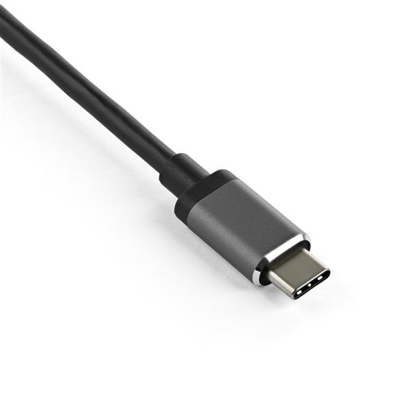 StarTech.com CDP2DPHD Adaptador Convertidor de Video Multipuertos USB-C a HDMI/DisplayPort - 4K 60Hz - 3840 x 2160 Supported - Gris ADAPTADOR DE VIDEO MULTIPUERTOS USB-C A HDMI O DP - 4K 60HZ - Image 2