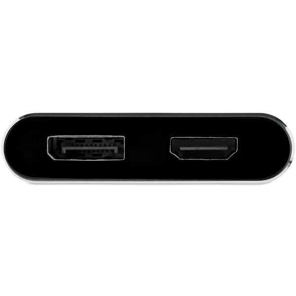StarTech.com CDP2DPHD Adaptador Convertidor de Video Multipuertos USB-C a HDMI/DisplayPort - 4K 60Hz - 3840 x 2160 Supported - Gris ADAPTADOR DE VIDEO MULTIPUERTOS USB-C A HDMI O DP - 4K 60HZ - Image 3