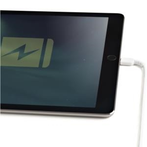 StarTech.com Cable Resistente USB-A a Lightning RUSBLTMM15CMW de 15 cm Blanco - Cable de Sincronización/Carga para iPhone/iPad, Certificado MFi de Apple - Cable for iPhone, iPad Air, iPad mini, iPad, AirPods, Magic Trackpad, Magic Keyboard, Ratón Magic, Control remoto Siri, Dispositivo móvil - 480Mbit/s - MFI - Apantallado - Níquel Conector chapado - Blanco CABLE USB A LIGHTNING BLANCODE 15CM CERTIFICACION MFI APPLE - Image 3