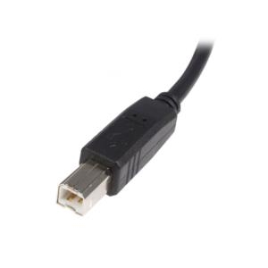 StarTech.com Cable USB USB2HAB5M de 5m para Impresora - 1x USB A Macho - 1x USB B Macho - Adaptador Negro USB A A USB B - NEGRO - Image 2