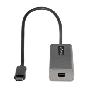 StarTech.com Adaptador USB C a Mini DisplayPort – Convertidor CDP2MDPEC de Video USB Tipo C a mDP/Mini DP 4K60Hz – Compatible con Thunderbolt 3 – 3840 x 2160 Supported – Blanco ADAPTADOR USB C A MINIDISPLAYPORT 1.2 4K USB TIPO C
