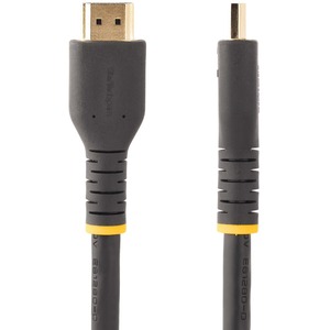 StarTech.com Cable 10m HDMI Activo - HDMI 2.0 4K 60Hz UHD - Resistente - RH2A-10M-HDMI-CABLE con Fibra de Aramida - Cable HDMI de Alta Velocidad con Ethernet - Cable for Dispositivo de audio/vídeo - 18Gbit/s - Admite hasta4096 x 2160 - Apantallado - Oro Conector chapado - 28 AWG - Negro CABLE 10M HDMI ACTIVO DE ALTAVELOCIDAD 4K 60HZ HDMI 2.0 - Image 2