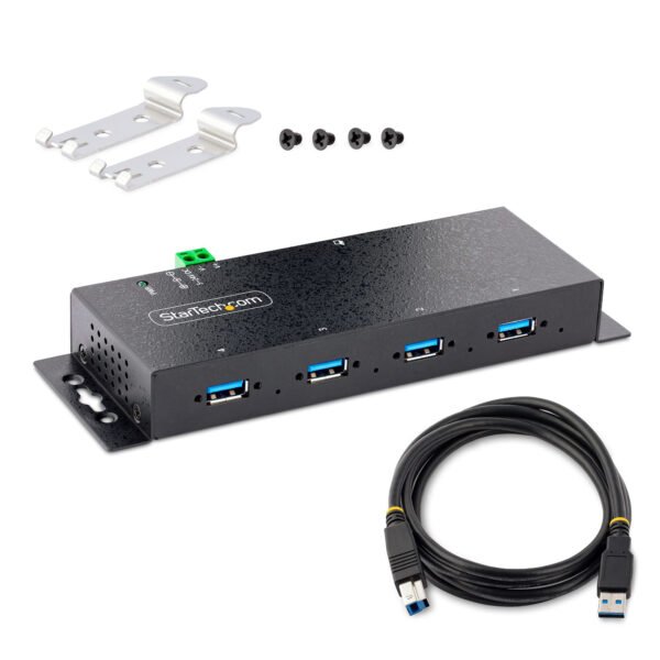 HUB INDUSTRIAL USB 3.0 DE 4 PUERTOS CONCENTRADOR USB-A - Image 7