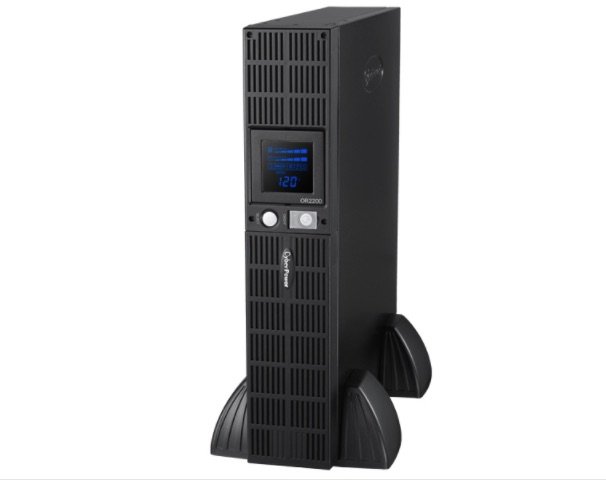 UPS de línea interactiva CyberPower Smart App OR2200LCDRT2U – 2kVA/1.32kW – Rack/Torre – 8Hora(s) Recharge – 120 V AC Entrada – 8 x NEMA 5-20R – Puerto Serial – USB NOBREAK UPS CYBERPOWER OR2200.2000VA/1320W LCD.C/REG.8CON.120V.S