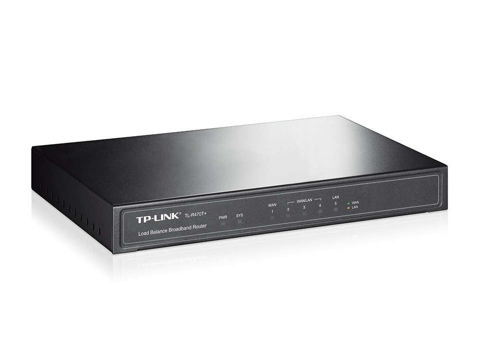 TP-Link router balanceador TL-R470T+ de Carga fast ethernet, Multi-Wan ROUTER DE BANDA ANCHA DE BALANC DE CARGA