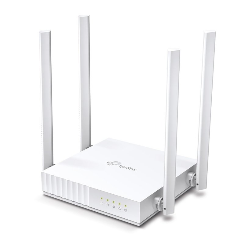 TP-Link router ARCHER C24 de Doble Banda AC750, d433 Mbps en 5 GHz y 300 Mbps en 2.4 GHz ROUTER WI-FI DE DOBLE BANDA AC7 50
