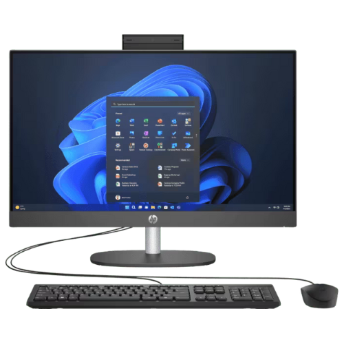 HP ProOne 240 G10 FHD IPS UWVA 23.8″ AiO, Intel Core i5 1334u 10 Nucleos hasta 4.6Ghz P-Core/12MB cache, Video Intel Iris Xe, SSD 512GB M.2 PCIe, 8GB DDR4 3200Mhz (1x8GB),Teclado y Mouse USB,Wi Fi 6 RealteK 2×2 / Bluetooth 5.3, Windwos 11 HOME , Base de Altura Ajustable, Camara 5MP (pull-up) con doble microfono, Conectore 1 USB-C 3.2, 2 USB 2.0, 2 USB 3.2, 1 HDMI 1.4, 1 Conector Combo Audifonos/Mic, 1 puerto RJ-45, Garantia 1 yr, Fuente Poder de 90W Eficiencia 89%, EPEAT registrada. Energy Star
