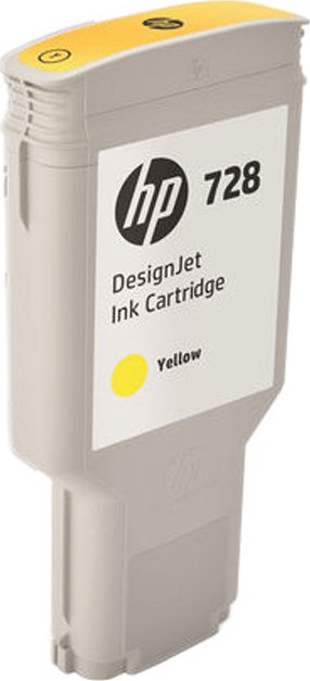 HP Hewlett Packard 728 amarillo 300ml Tinta amplio formato HP 728 AMARILLO 300MLTINTA AMPLIO FORMATO