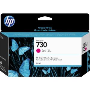 HP 730 magenta 130ml Tinta amplio formato 730 MAGENTA 130MLTINTA AMPLIO FORMATO