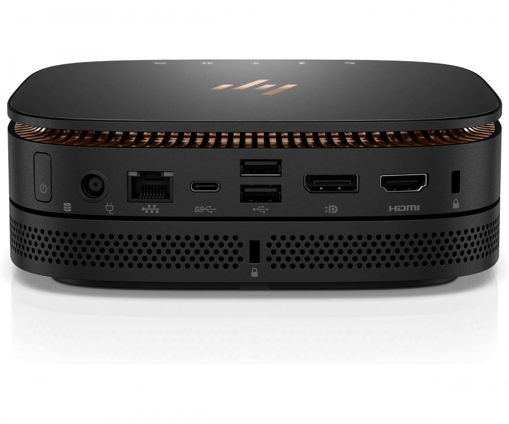 Mini PC HP Elite Slice 2, Intel Core i5-7500T 2.70GHz, 8GB, 256GB SSD, Windows 10 Pro 64-bit