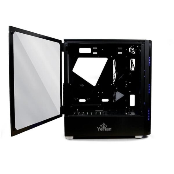Gabinete Yeyian Shadow 2200 con Ventana RGB, Full-Tower, ATX, USB 3.0, sin Fuente, 3 Ventiladores RGB Instalados, Negro - Image 3
