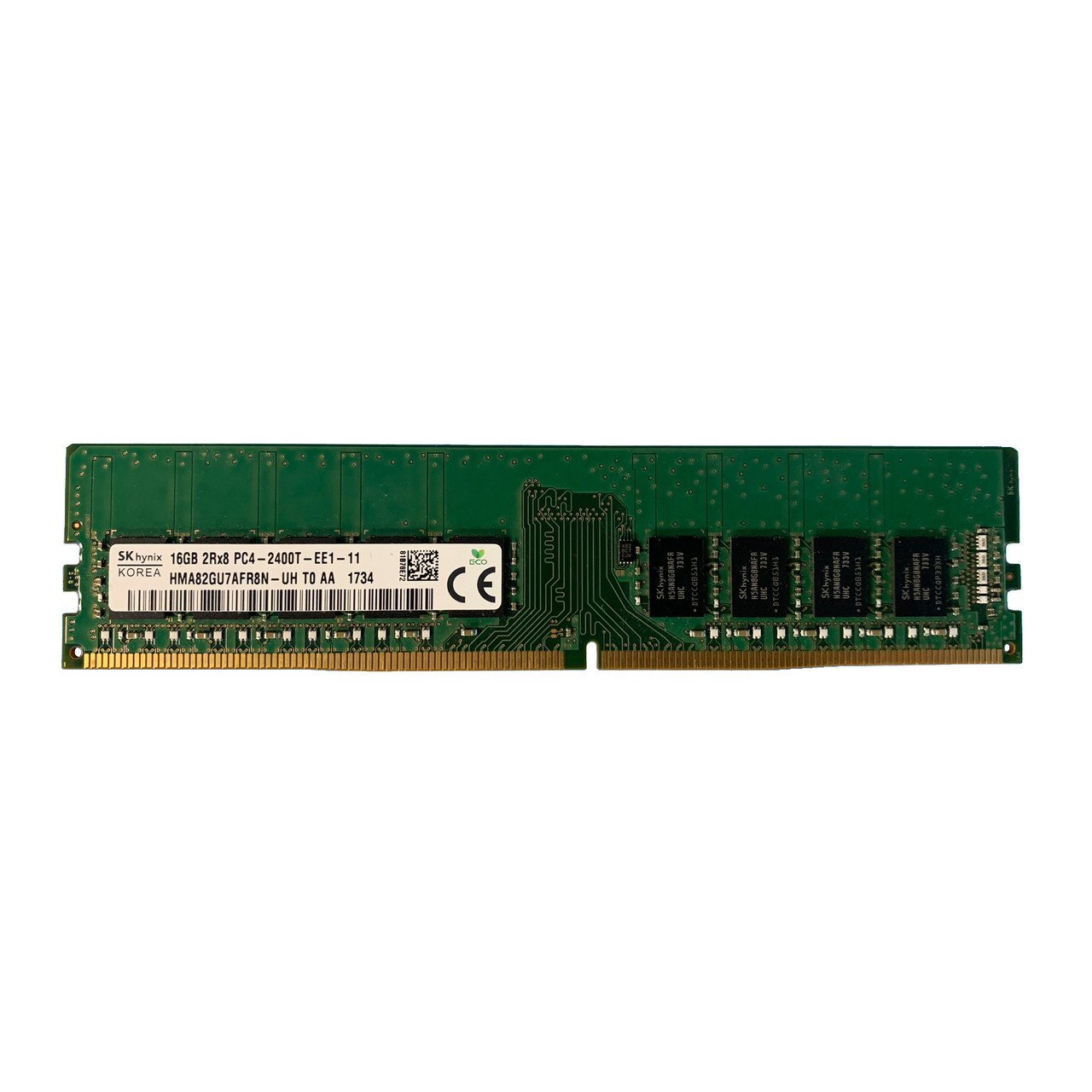 Modulo de Memoria Dell CX1KM, 16GB, PC4-19200 DDR4-2400MHz 2Rx8, UDIMM