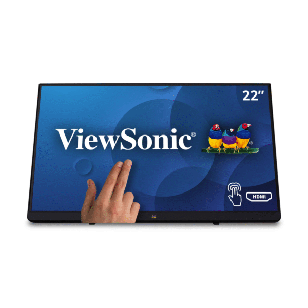 Monitor ViewSonic TD2230 LCD Touch 22", 1920x1080 Full HD, 75Hz, HDMI/DisplayPort, Bocinas Integradas, Negro