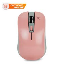 Mouse PC-045090 Inalámbrico Sensor Óptimo Conector USB 1600 DPI Essential Rosa | MOUSE INALAMBRICO ESSENTIALS ROSA