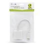 BROBOTIX  CONVERTIDOR HDMI MACHO A VGA HD15 HEMBRA COLOR BLANCO - Cable Convertidor Adaptador Video Audio Laptop NoteBook Escritorio - 1 Conector HDMI Macho a 1 Conector VGA HD15 Hembra CONVERTIDOR HDMI MACHO A SVGA H EMBRA BROBOTIX BLANCO