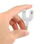 ADAPTADOR STEREO INY A 3.5 DUAL HEMBRA BLANCO BROBOTIX