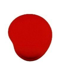 BROBOTIX MOUSEPAD DE GEL COLOR ROJO – Tapete Antiderrapante Mouse Pad Almodadilla Raton Laptop Escritorio notebook PC – Ergonomico Acolchado Resistente MOUSEPAD DE GEL BROBOTIX ROJO .