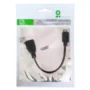 BRobotix Cable Adaptador USB V3.0 OTG a USB tipo A hembra, longitud del cable 20 cm, Telefono celular.
CABLE USB V3.0 USB OTG. TIPO C MACHO A USB TIPO A HEMBRA 20CM