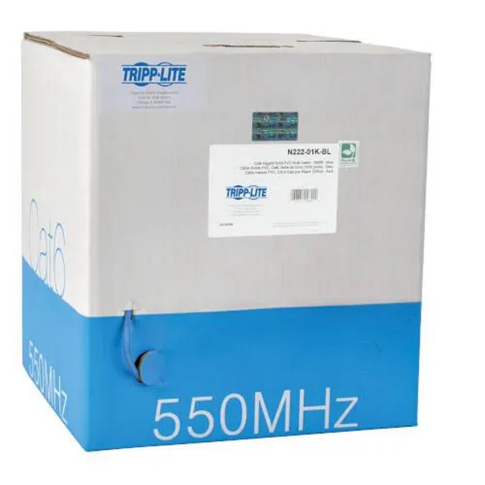 Bobina de Cable Tripp Lite Ethernet Cat6, UTP, 304 Metros