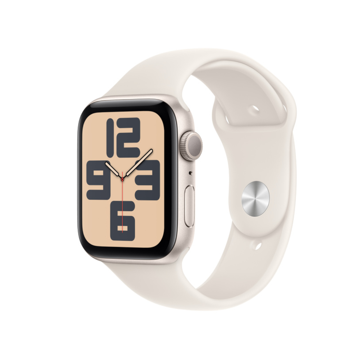 APPLE WATCH SE GPS 44MM STARLIG HT ALUMINIUM CASE WITH STARLIGHT SP
