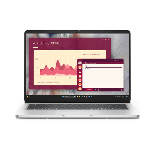 DELL Pro 14 PC14250 Intel Core Ultra 5 235U Computadora portátil 35.6 cm (14″) Full HD+ 16 GB DDR5-SDRAM 512 GB SSD Wi-Fi 6E (802.11ax) Windows 11 Pro Español Plata