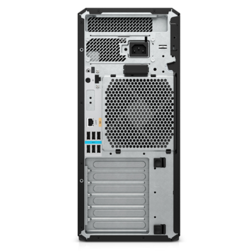 WorkStation HP Z4 Gen 5 Torre, Intel® Xeon® W5-2555X (hasta 4.8 GHz B91B1LTÑABM con Turbo Boost, 14 núcleos), RAM DDR5-4800 MT/s de 64 GB (2 x 32 GB), SSD TLC M.2 PCIe® Gen4 Z Turbo Drive de 1 TB, NVIDIA RTX™ 4000 AG (GDDR6 de 20 GB dedicada), Sistema Operativo Windows 11 Pro. Puertos: 4 USB Tipo-A de 5 Gb/s; 1 combinación de audífonos/micrófono, 1 RJ-45; 1 entrada/salida de audio, Incluye Teclado y Mouse 320. Fuente de alimentación interna de 1125W, Garantía 1/1/1 . DT Z4 G5 TWR XEON W5-2555XW11P 64GB 1TB SSD 1YW RTX4000 AG