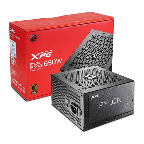 FUENTE DE PODER ADATA XPG PYLON 650W 80 PLUC BRONZE PYLON650B BKCUS