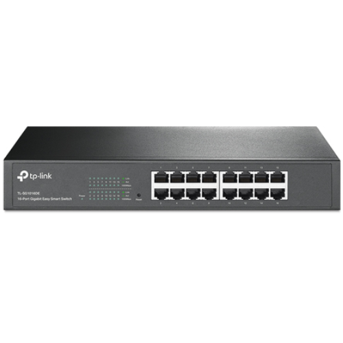 TP-LINK SWITCH NO ADMINISTRABLE TL-SG1016DE DE 16 PUERTOS GIGABIT EASY SMART