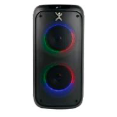 Mini Bafle Dual 5″ Función TWS Luz RGB y Micrófono Miniglow | PERFECT CHOICE BAFLE DUAL 6.5 PULG 30W MASTER CHOICE PC-112716 CON MICROFONO MINIGLOW