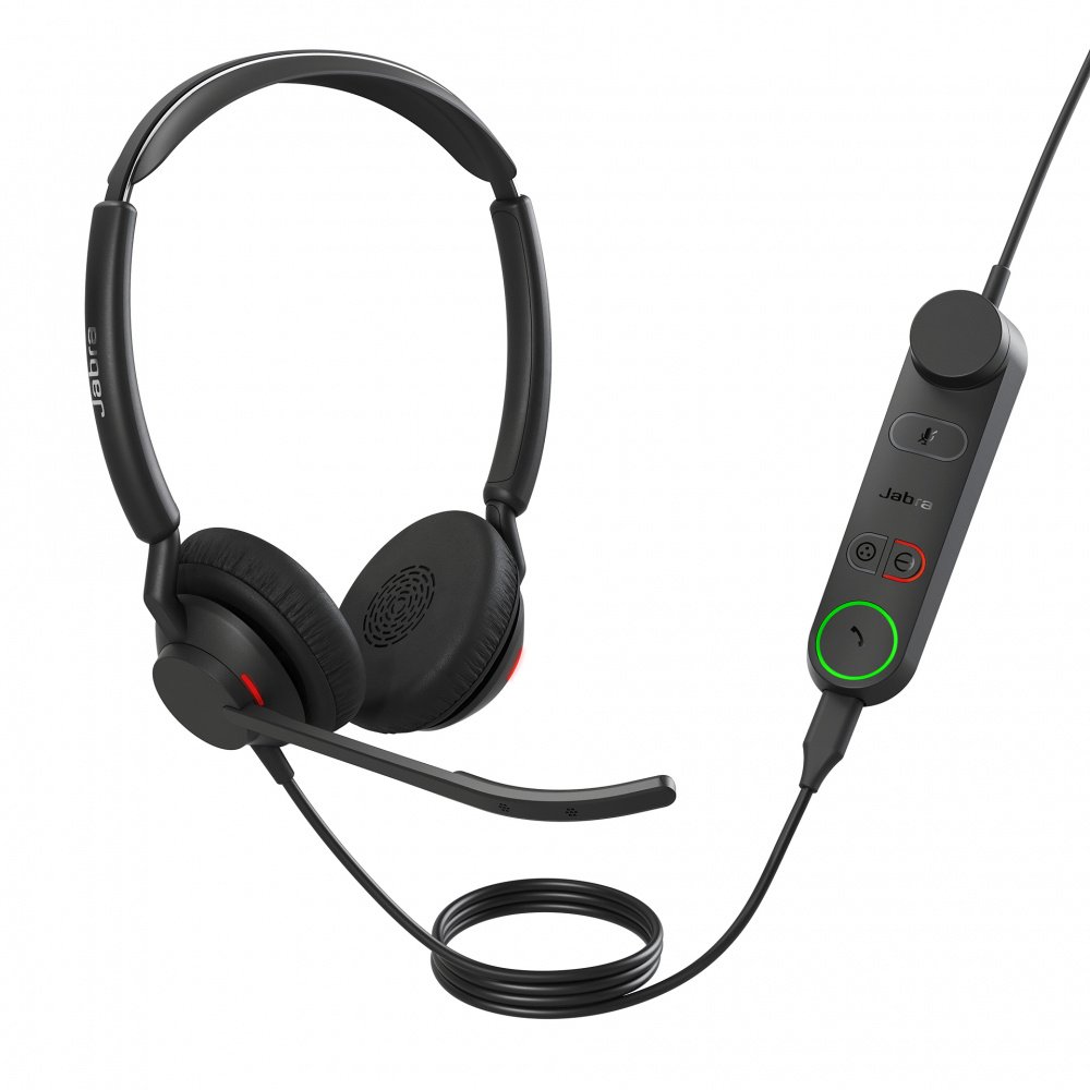 Jabra Audífonos Engage 50 II, Alámbrico, USB-A, Negro
