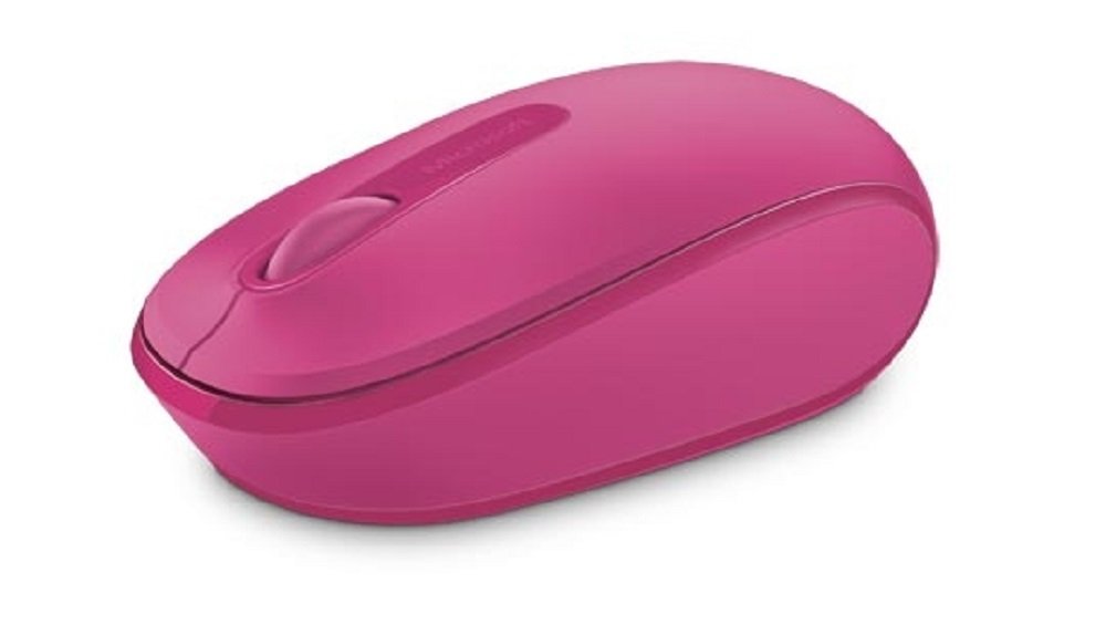 Microsoft Wireless Mobile Mouse 1850, Inalámbrico, USB, 1000DPI, Magenta - Image 2