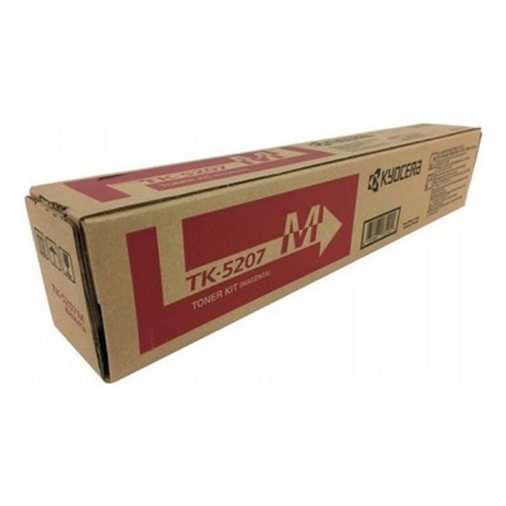 Cartucho Tóner Kyocera TK-5207 Magenta 12,000 Páginas 356ci, Original