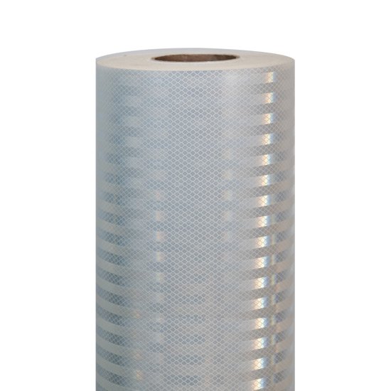 Vinil adhesivo reflejante blanco tipo panal