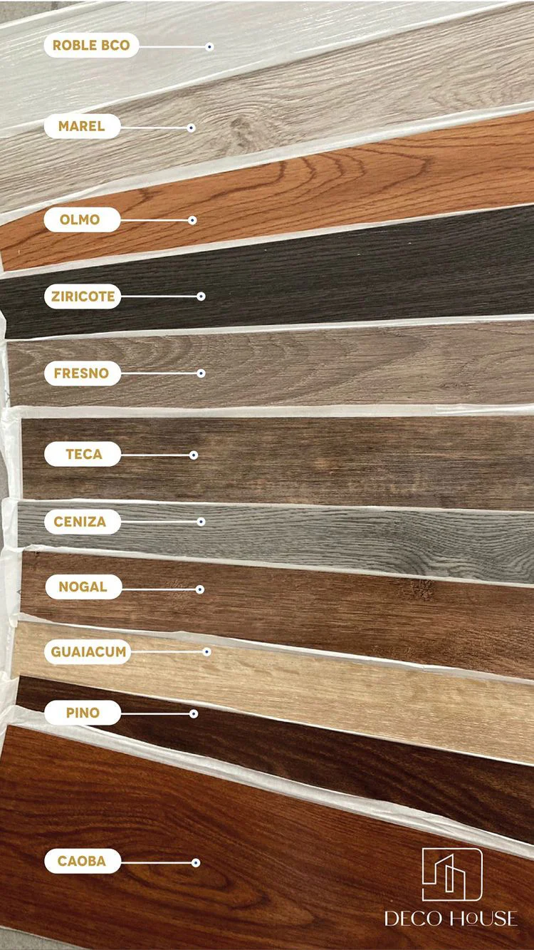 Vinil de decoración de PVC acabado madera fresno