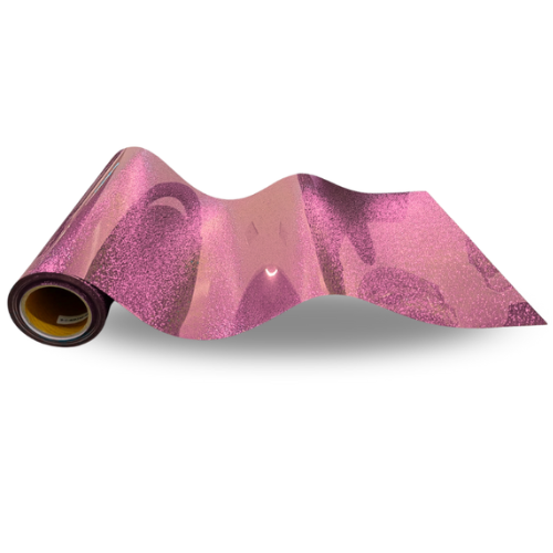 Vinil Dis Consulting textil holografico rosa