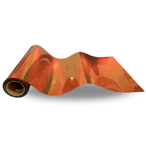 Vinil Dis Consulting textil holografico naranja