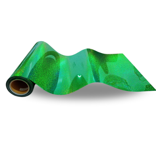 Vinil Dis Consulting textil holografico verde