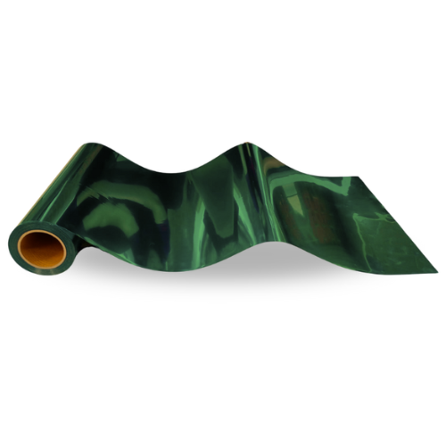 Vinil Dis Consulting textil metalico verde