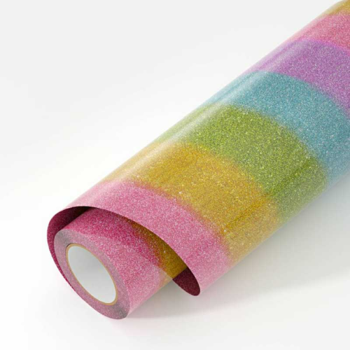 Vinil Dis Consulting textil glitter arcoiris