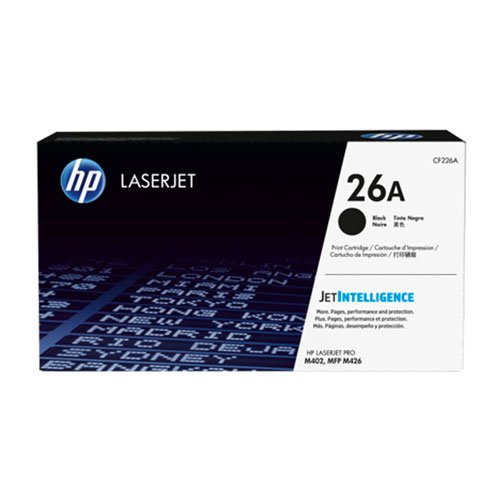 Toner HP 26A CF226A Negro