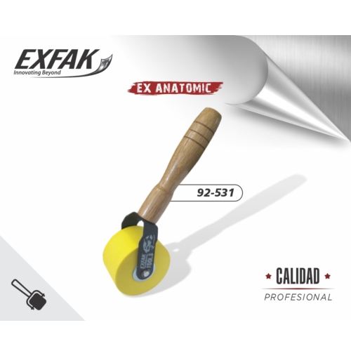 RODILLO AMARILLO SUAVE EXFAK 92-531