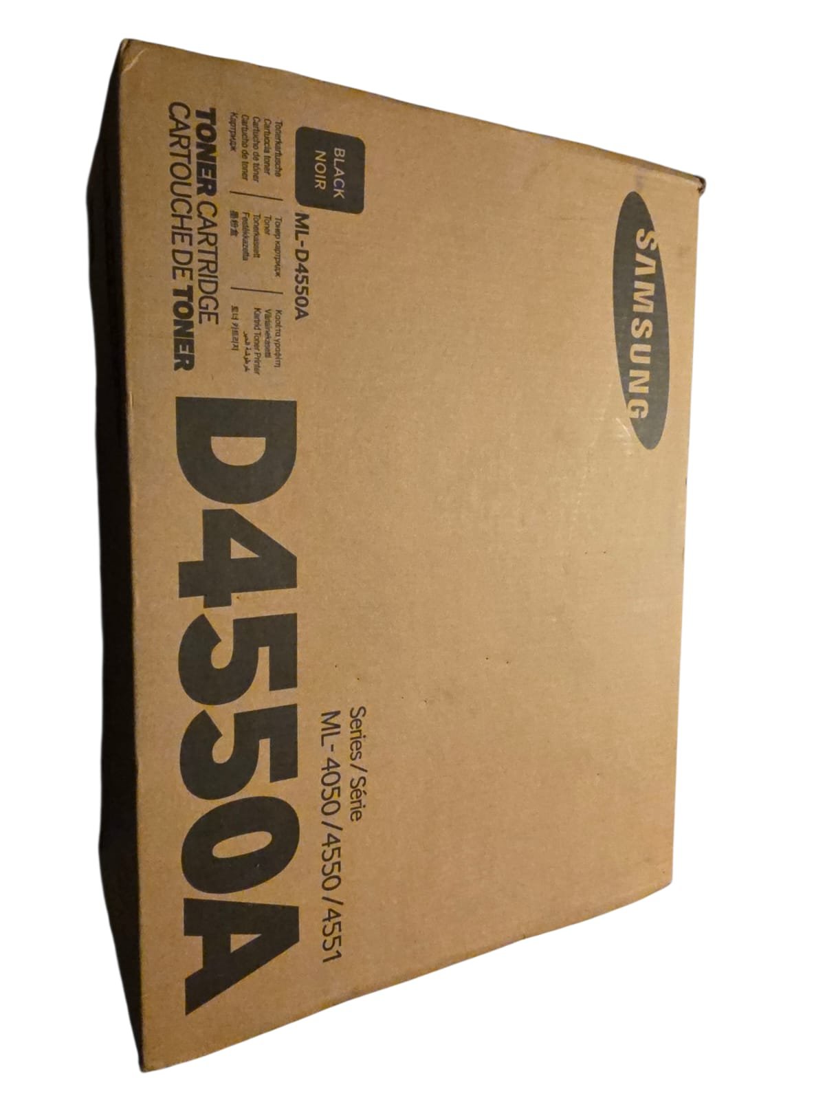 Cartucho de Tóner Samsung ML-D4550A Negro, Original