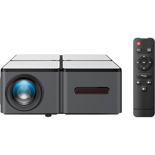 Proyector Portátil Steren PRO-550 LED, 1920×1080 Full HD, 600 lúmenes ANSI, con Bocinas, Negro