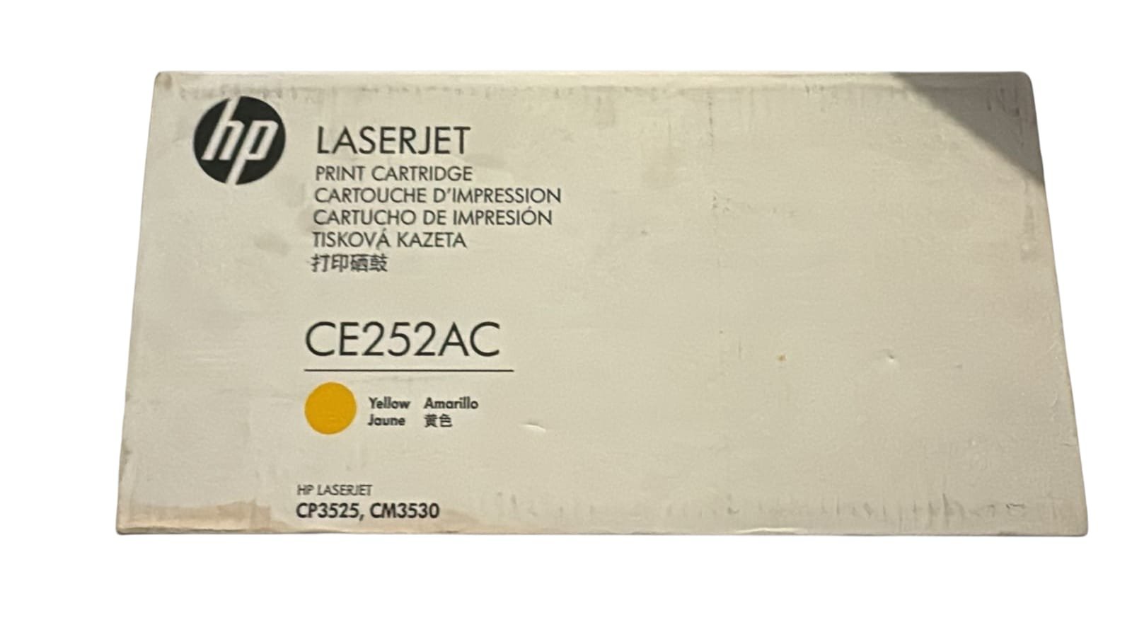 Cartucho de Tóner HP 504AC (CE252AC) Amarillo, Original