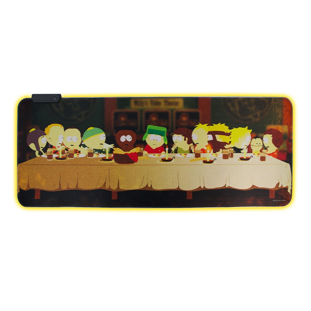 Mouse Pad Gaming Geek Industry South Park Ultima Cena (Con Luz Led Multicolor)