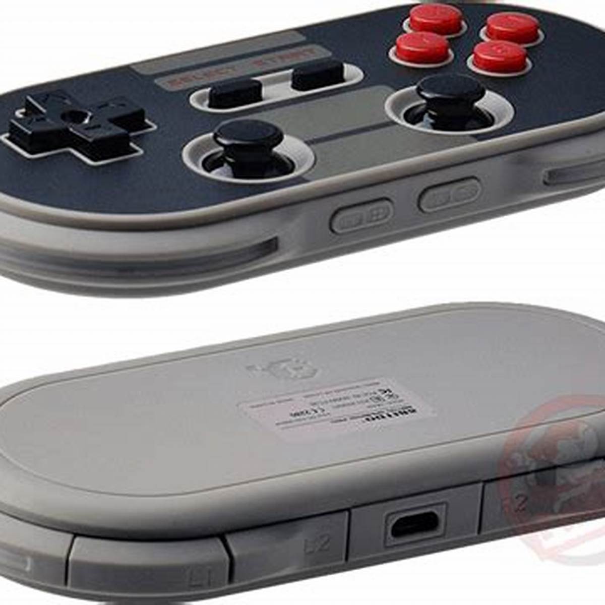 Control Gamer 8BitDo N30 Pro 2 Nintendo Switch Bluetooth Color Gris – Reacondicionado